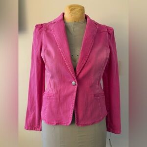 INC International Concepts Fuchsia Blazer